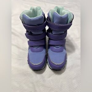 Mountain Warehouse Kids Purple and Blue Winter Boots